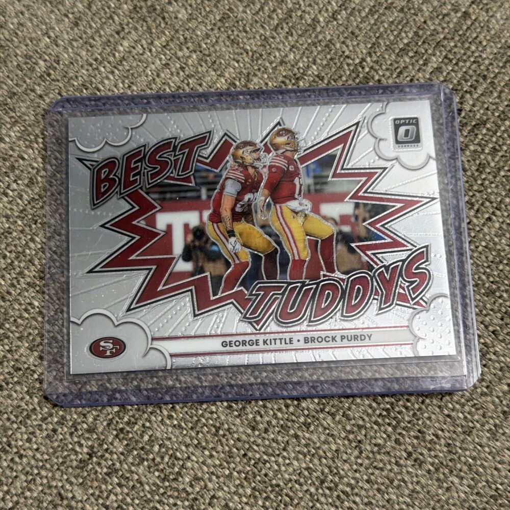 2025 Panini Donruss Optic Best Tuddys Kittle Purdy #6 49ers Football Card